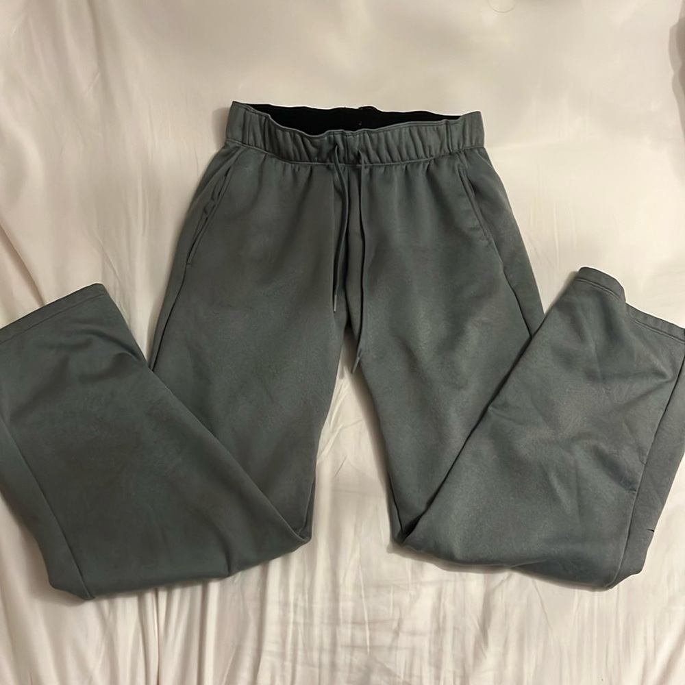Grey Nike thermal sweats